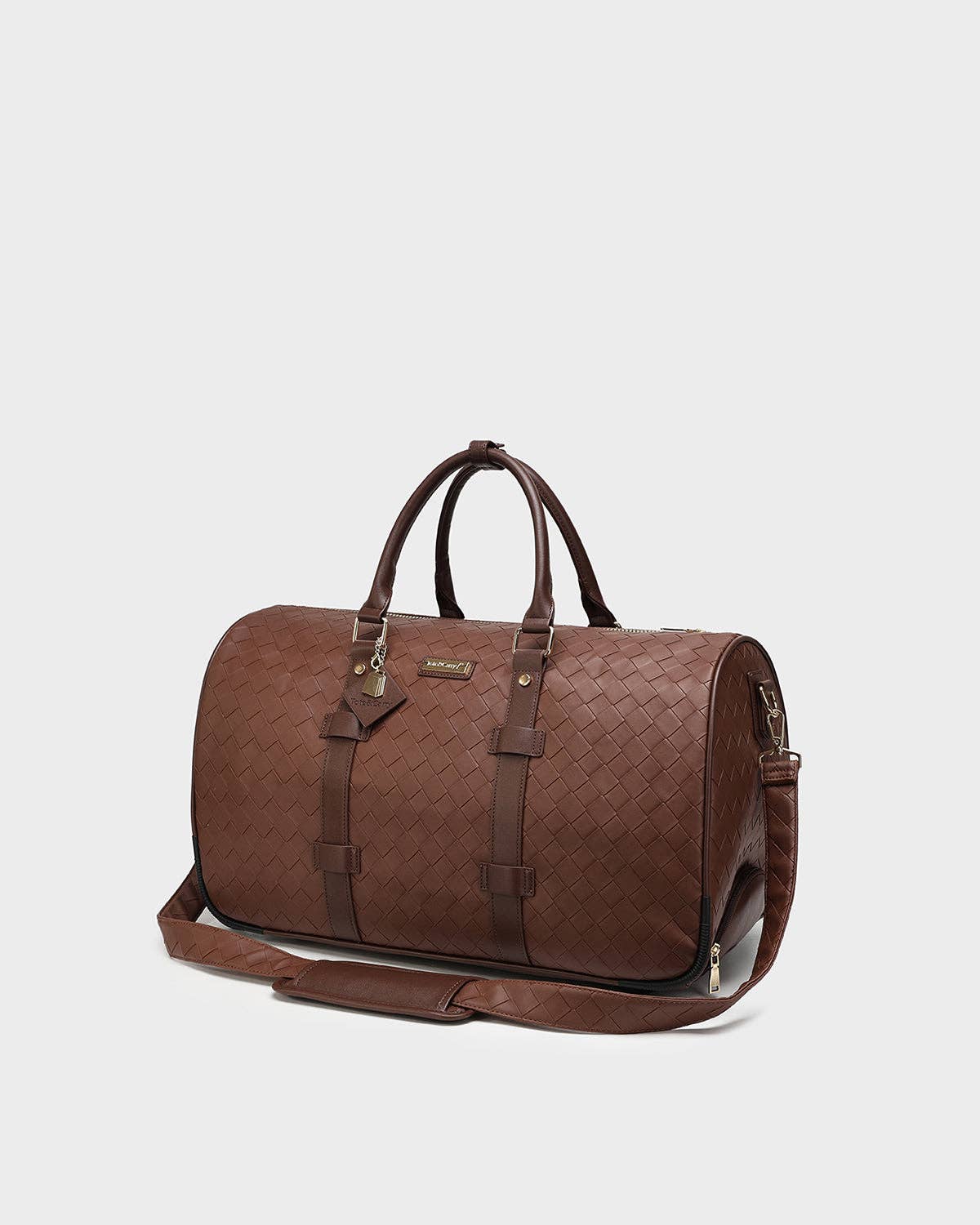 Bodega Rolling Duffle Bag in Brown