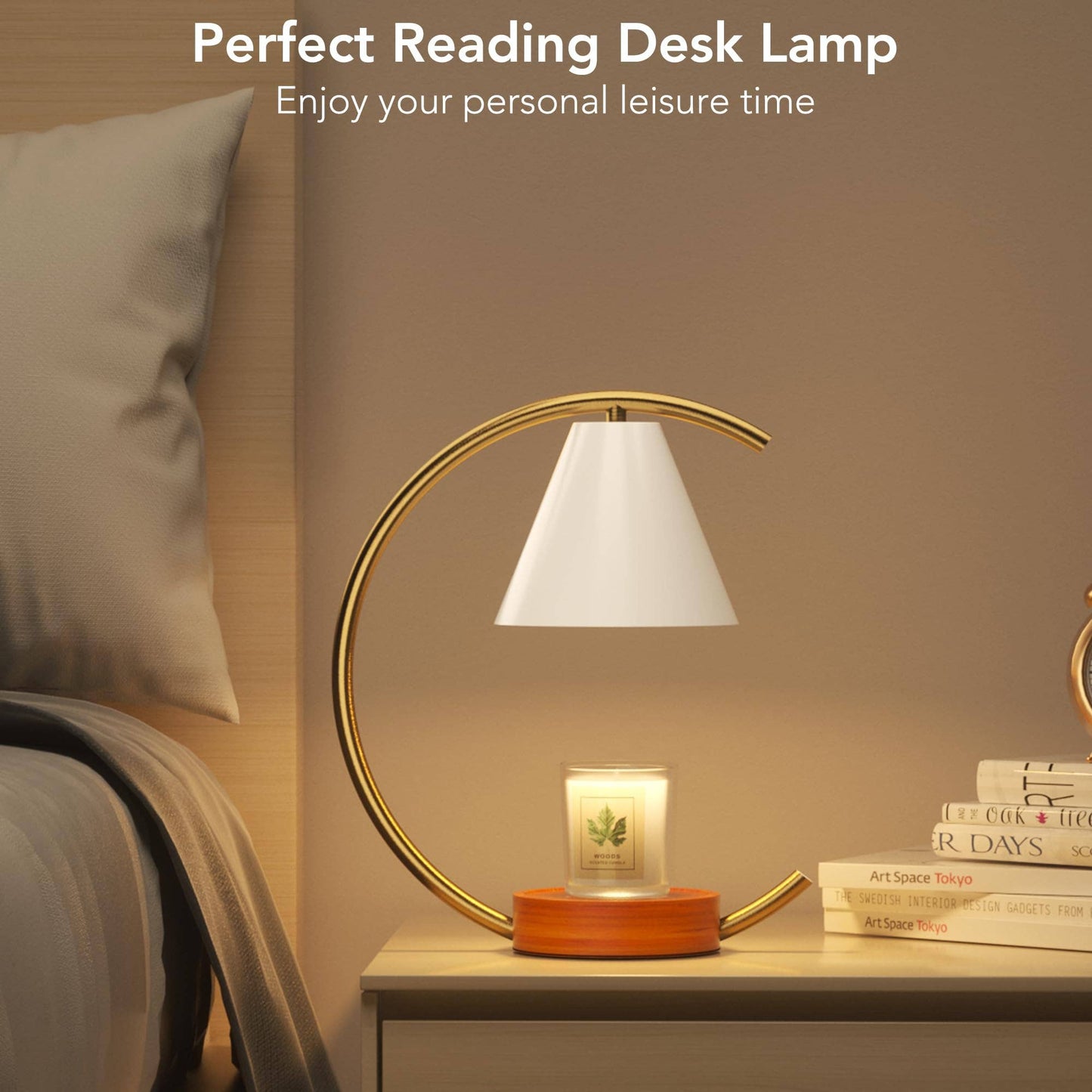 Electric Candle Warmer with Timer and Bulbs