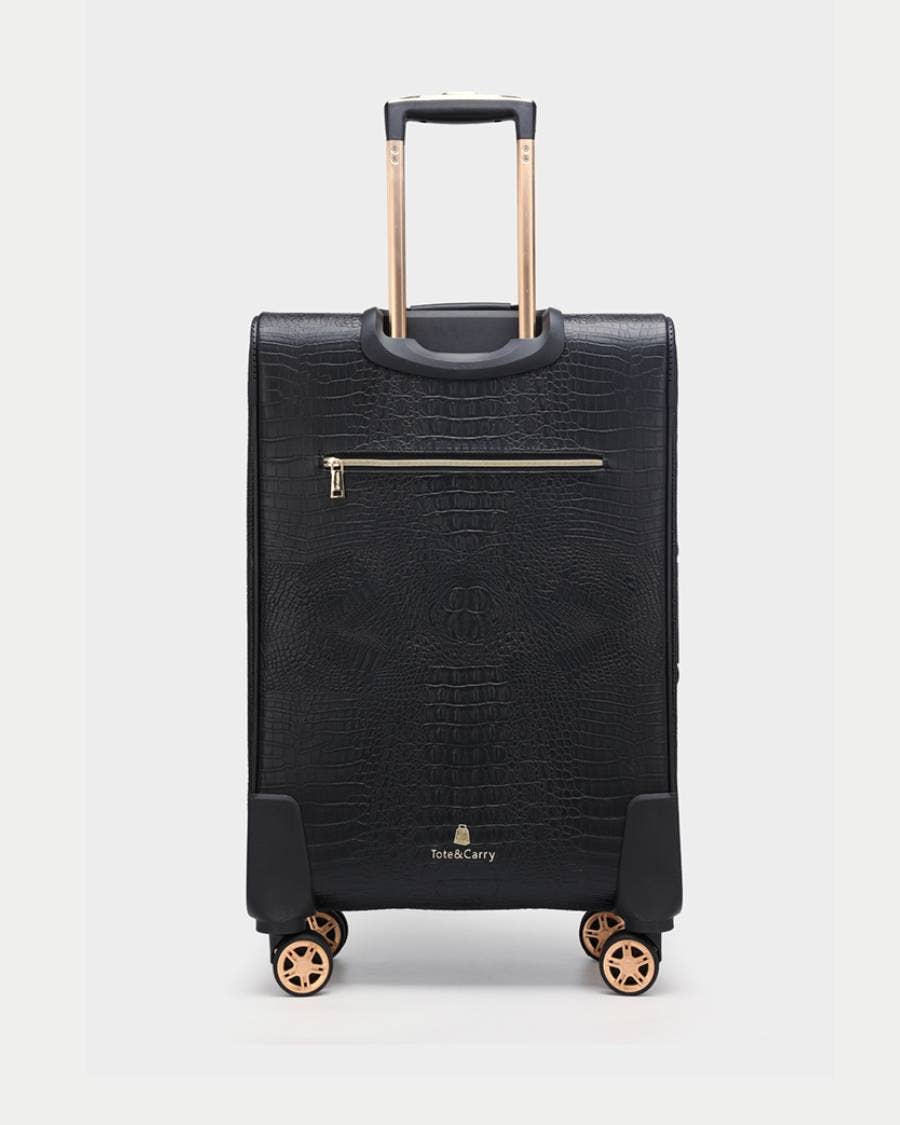 Apollo 2 Suitcase 2 Piece Set in Black: 2 PC Set