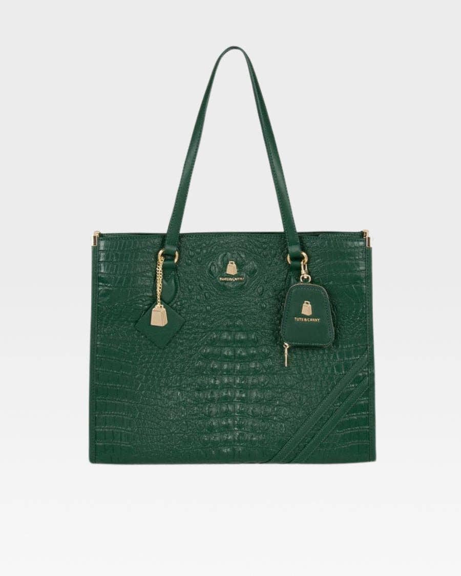 MCE Apollo 2 Tote Bags: Emerald Green