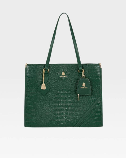 MCE Apollo 2 Tote Bags: Emerald Green