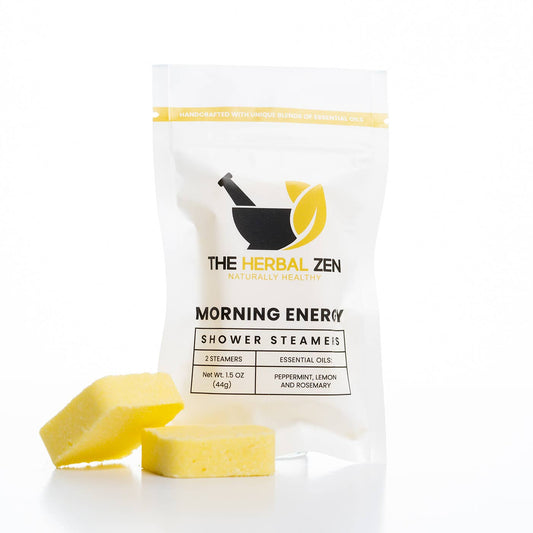 Shower Steamer Favors | Handmade in the USA: Morning Energy | Peppermint+Lemon+Rosemary
