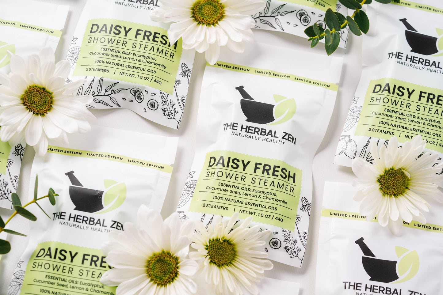 Spring / Summer Seasonal Shower Steamer Favors: Sea Breeze | Lavender+Lime+Spearmint