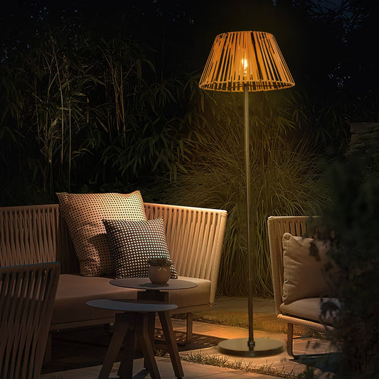 47'' Solar Powered Integrated LED Outdoor Floor Lamp