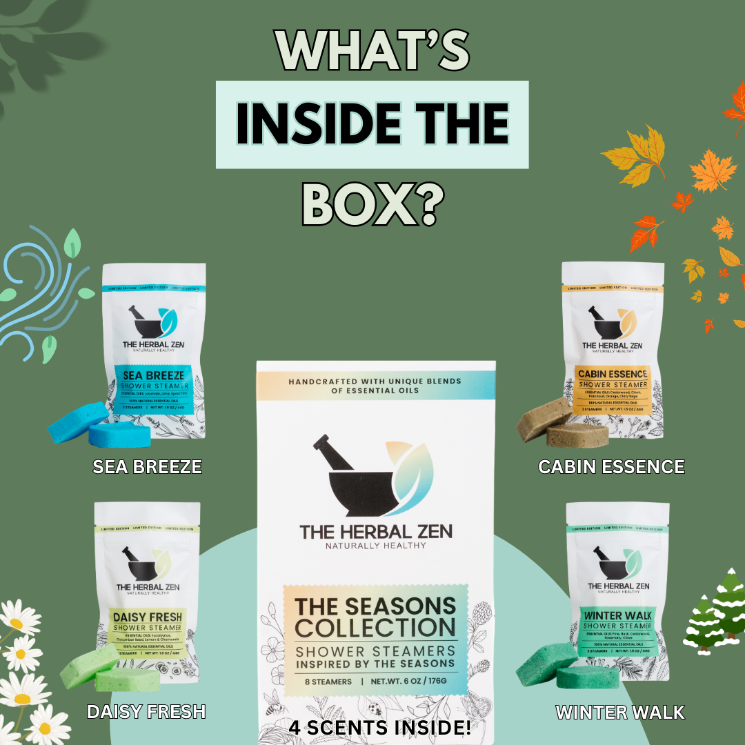 Seasonal Shower Steamer Gift Box – The Season’s Collection