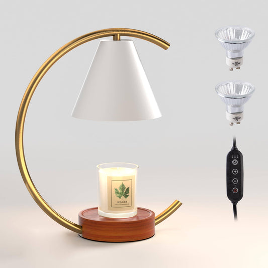 Electric Candle Warmer with Timer and Bulbs