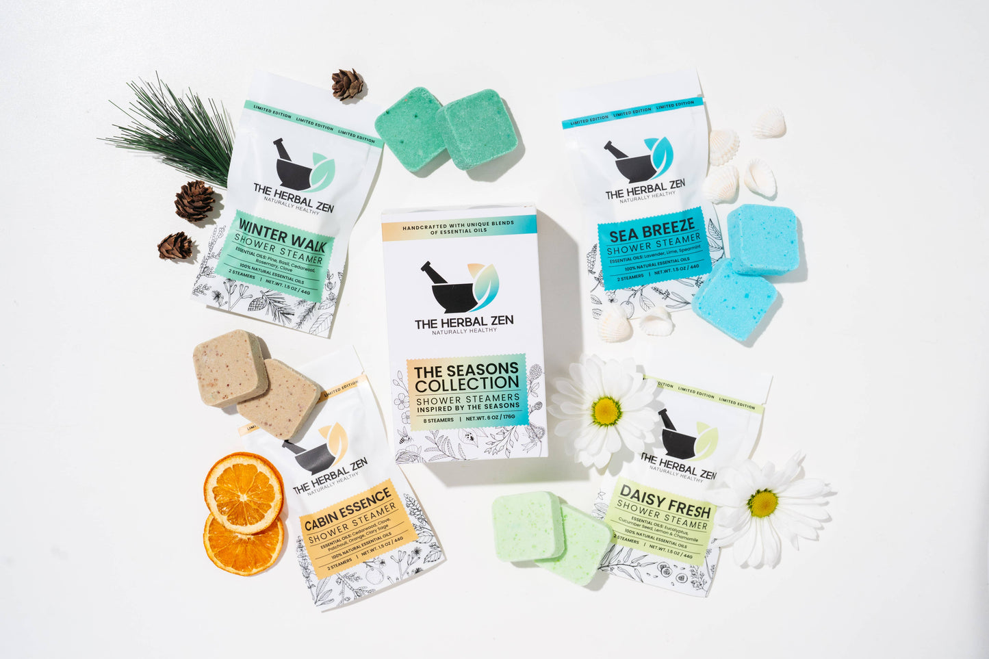 Seasonal Shower Steamer Gift Box – The Season’s Collection