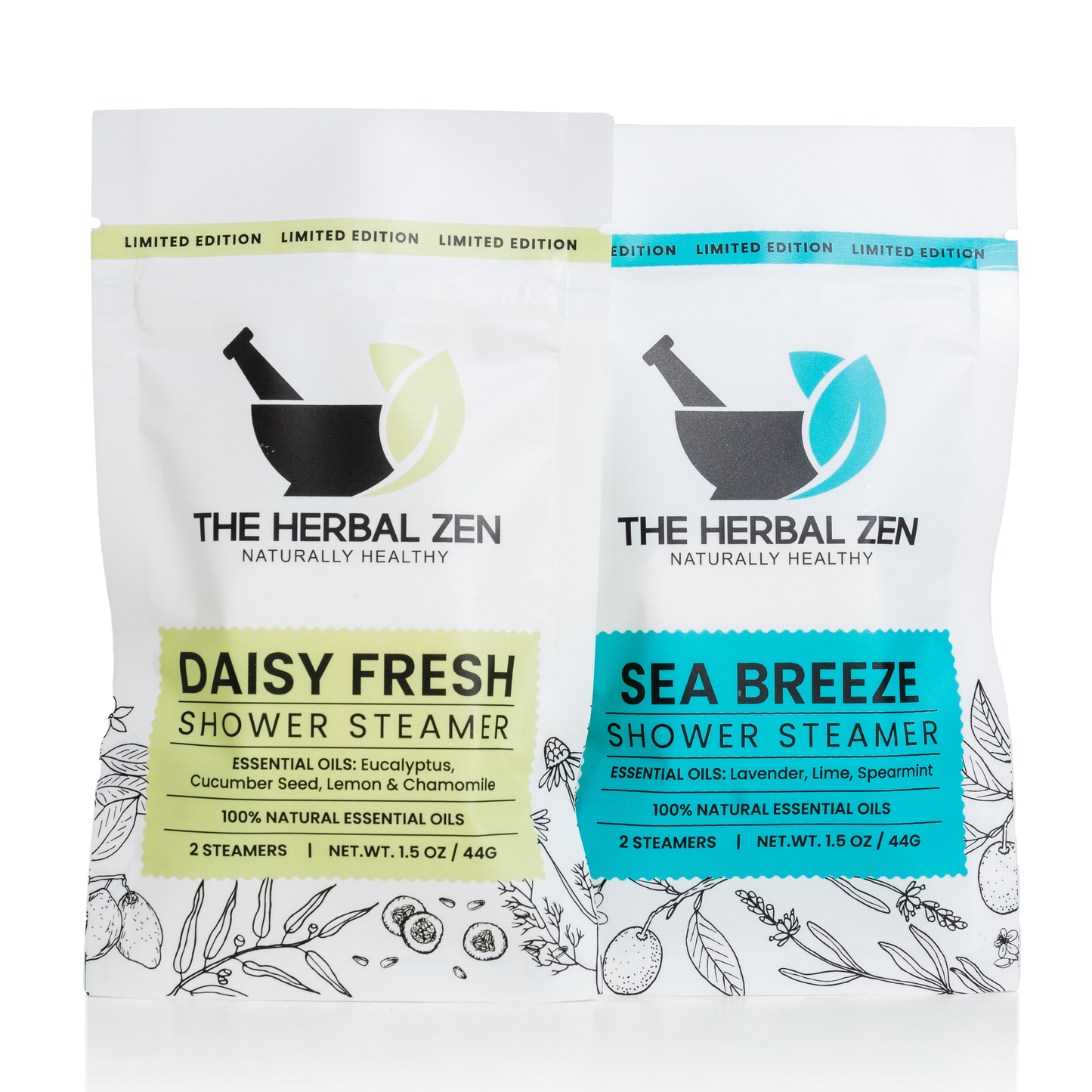 Spring / Summer Seasonal Shower Steamer Favors: Sea Breeze | Lavender+Lime+Spearmint